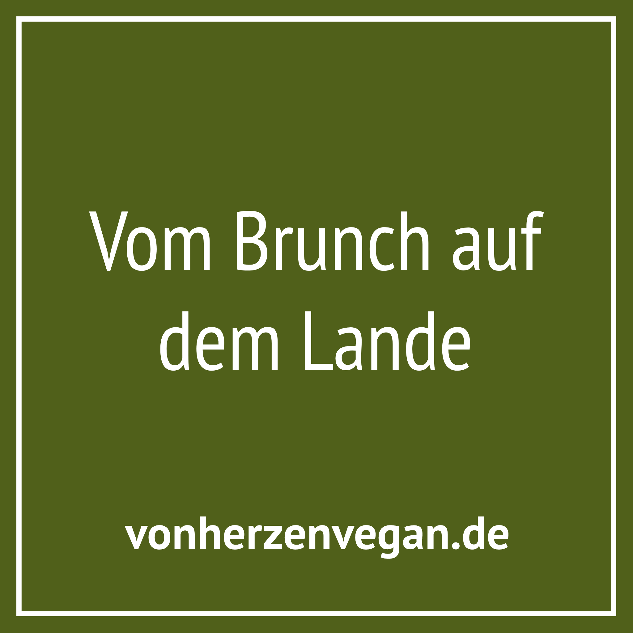Vom Brunch auf dem Lande